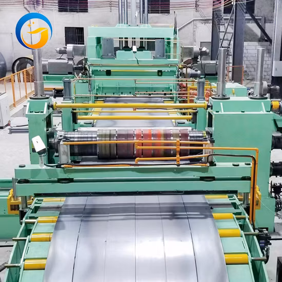 고정밀 강철 코일 슬리팅 라인/슬리팅 머신